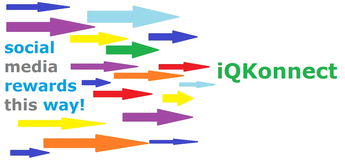 social media rewards with iqkonnect signup today