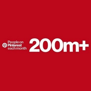 Pinterest passes 200 million monthly active users - Up 40% on last year