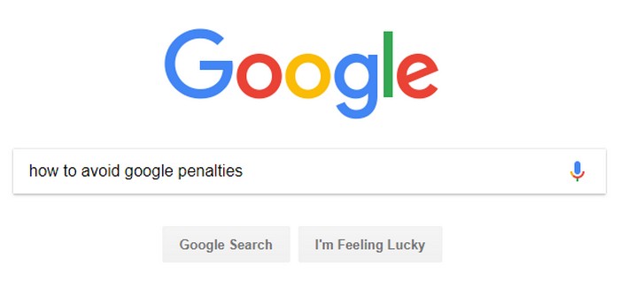 How to avoid Google penalties