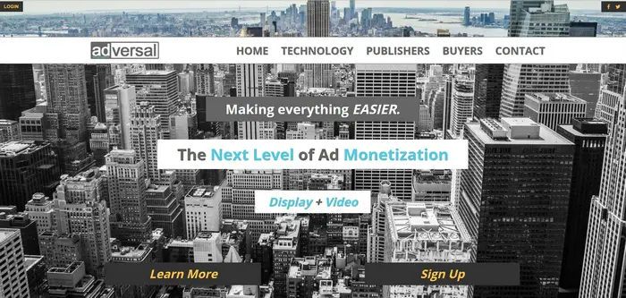 adversal one of the highest paying Adsense alternatives