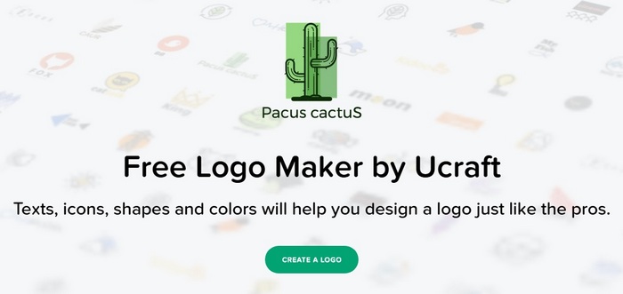 How to create a logo in Ucraft 