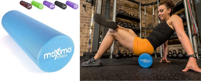 Product image for the Maximo Fitness Foam Roller - Superior Muscle Roller Best Home Gym Equipment For Kids To Keep Them Active