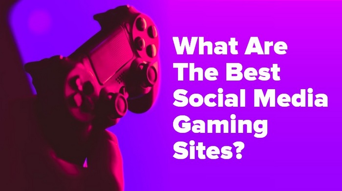 Header image showing a playstation controller for the article - What Are The Best Social Media Gaming Sites?